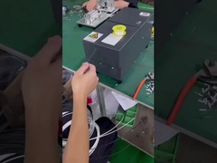 FTTH Flat Drop kabel patch cord automatyczny Maszyna do cięcia i odciągania