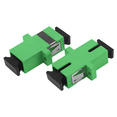 jakość  SC Type Flange Fiber Optic Adapters Simplex APC Low Insertion Loss fabryka