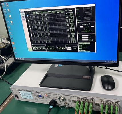 CLX-H082 Automatyczny tester straty zwrotu z wstawieniem przewodu patch MPO w celu dokładnego pomiaru straty zwrotu