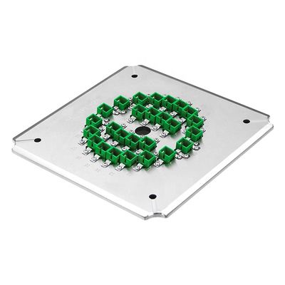 High Stability Fiber Optic Polishing Jig with Good Surface Quality and Easy to Change Jigs for SC APC Connector Type