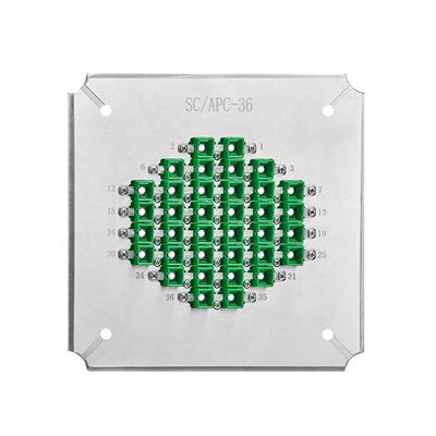 36 Pozycje Włókno optyczne do polerowania z hartowanej stali nierdzewnej S2316 dla APC Strata zwrotu ≥ 60 dB