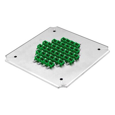 36 Pozycje Włókno optyczne do polerowania z hartowanej stali nierdzewnej S2316 dla APC Strata zwrotu ≥ 60 dB