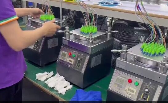 48 portów LC PC Fiber Optic Polishing Jig z hartowaną stali nierdzewnej do wysokiej wydajności szlifowania