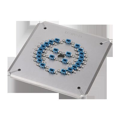 Uniwersalne urządzenie do polerowania LC APC 24-pozycyjne ze stali nierdzewnej S136 do wydajnego polerowania włókna optycznego