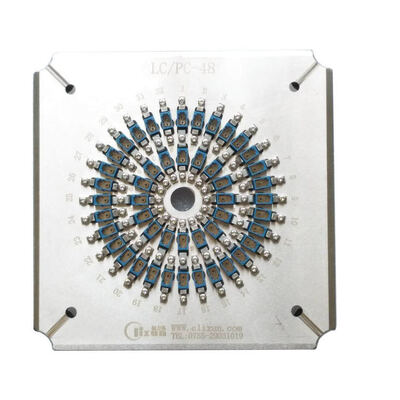 48 portów LC PC Włókno optyczne do polerowania z wysokiej wytrzymałości stali nierdzewnej S136 i utrata wstawienia ≤0,20 dB