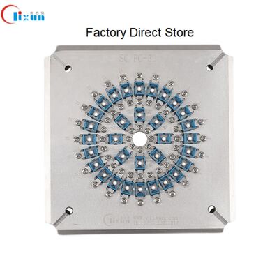 SC UPC Włókno optyczne do polerowania z hartowanej stali nierdzewnej S136 dla 24 złączy w jednym cyklu i utrata wstawienia ≤0,20 dB