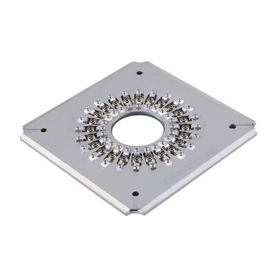 24-port Fiber Optic Polishing Jig z 2,5 mm ferrule Holder i stali nierdzewnej S136 Konstrukcja do użytku FTTH