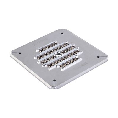 24-port Fiber Optic Polishing Jig z 2,5 mm ferrule Holder i stali nierdzewnej S136 Konstrukcja do użytku FTTH