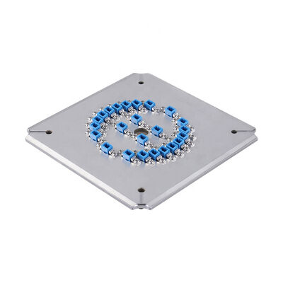 24 Rdzenia LC-APC do polerowania ze stali nierdzewnej S2316 do wysokiej wydajności polerowania włóknami optycznymi