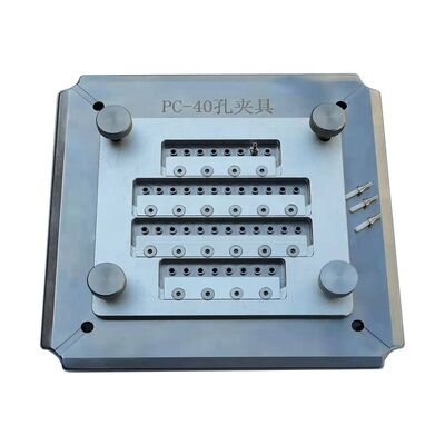 40 Port Fiber Optic Polishing Jig ze stali nierdzewnej S136 dla strat wstawienia ≤0,20dB
