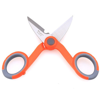 Pomarańczowy 14,5 cm Narzędzia do kabli światłowodowych Kevlar Cutter do zworki światłowodowej