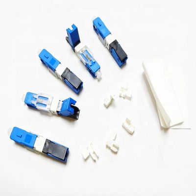 Złącza światłowodowe z tworzywa sztucznego FTTH, szybkozłącza światłowodowe 2 * 3 mm
