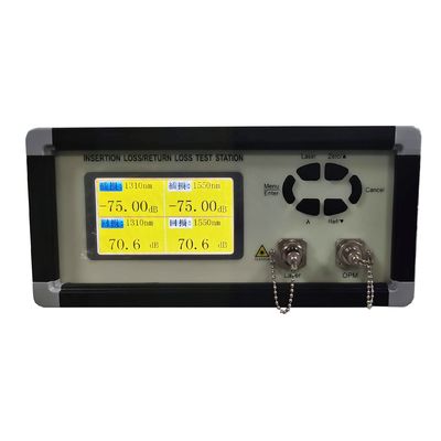 Sprzęt testowy AC260V Tester strat zwrotnych wkładania Maszyna do produkcji kabli światłowodowych