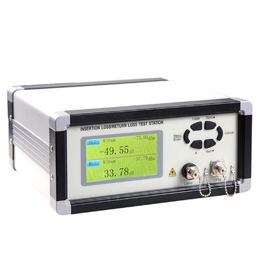 Sprzęt testowy AC260V Tester strat zwrotnych wkładania Maszyna do produkcji kabli światłowodowych