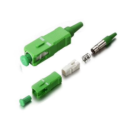 Zestaw złącza światłowodowego 1310/1550nm Silna kompatybilność Złącze PBT APC Sc Simplexx
