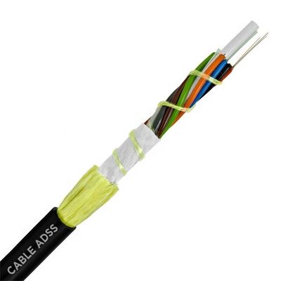 Adss 48-żyłowy kabel światłowodowy światłowodowy jednomodowy o dużej rozpiętości