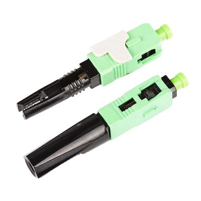 Złącza światłowodowe 50 mm Fast Connect, szybkie złącze Sc Apc do kabla FTTH Drop Bow